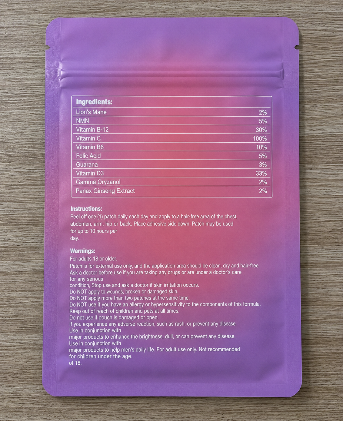 Body & Mind Boost Patch Bundle (60 Day supply)